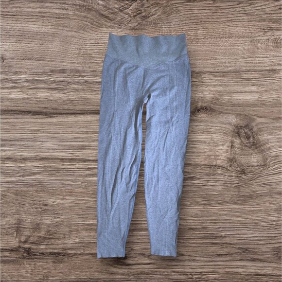 Victoria's Secret Pants - Victoria Secret PINK Womens Leggings Seamless Workout Light Blue Size Medium